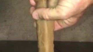 Solo Male With His Uncut Cock While Frotting & Docking With Toys Until He Cums For You