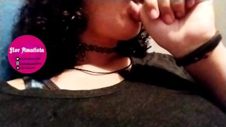 he likes to suck his thumb