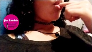 he likes to suck his thumb