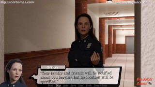 Pandora's Box #37: Hot busty redhead puts dildo in her ass (HD Gameplay)