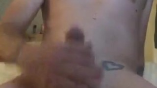 Straight guy Wanks For Money