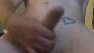 Straight guy Wanks For Money