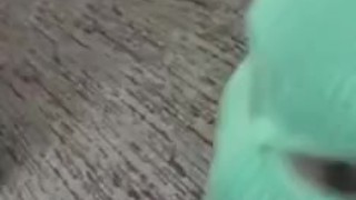 BBC face fucks bbw MISSBRIGHTEYESZ in mask (;