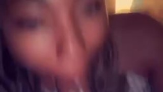 caught Masturbating StepSister with a Toy so use her sloppy throat 
