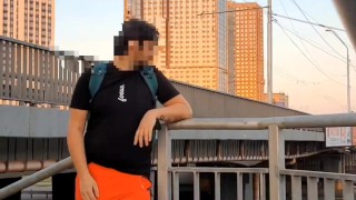 Super hot risky jerkoff public street. Almost caught 