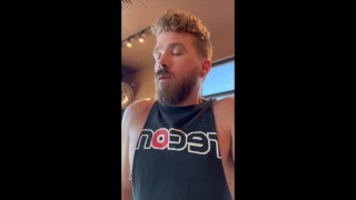 Ordering Starbucks with Massive Butt Plug Up My Ass