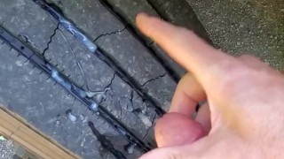 Cum on my work truck 