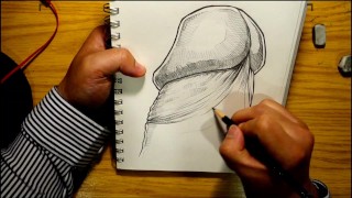 Common government member pencil drawing