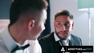 HETEROFLEXIBLE - Str8 Best Man Convinces Gay Groom Brock Banks To Cancel His Wedding! ALMOST CAUGHT!