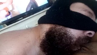 stuck his tongue inside my bitch pussy while watching porn I'm a naughty bitch