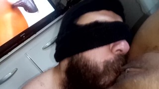 how delicious he chewed he sucked hestuck his tongue inmy pussy while I see cock on the wall in porn