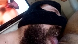 sucked sucked my pussy in his mouth how delicious to be sucked watching porn whore delicious👅💦😋🤤