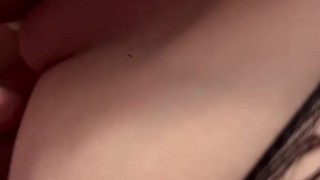 Taking her butt plug out and slow fucking her tight asshole
