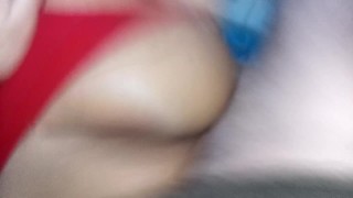 I love to take the side with my ass, he stuck his dick in my ass watching porno, fucking horny