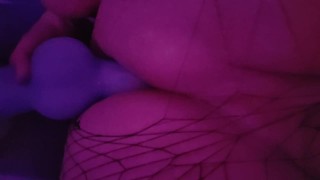 femboy takes large rex all the way to the knot