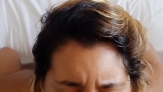 They end up in my face and I swallow it all 💦🤤