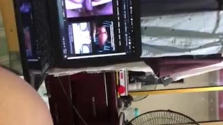 Jerking off a lot