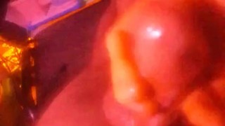 Loud verbal cumming after hours of edging,