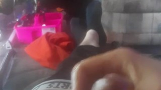 after 12 hours of stroking and cumming a couple times dry cumming #2