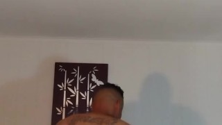 Guy Twerks His Thick Juicy Ass While Fucking Milf Missionary