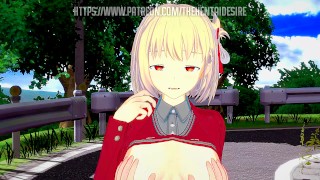 YOU DOMINATE CHISATO NISHIKIGI 🥵 LYCORIS RECOIL HENTAI