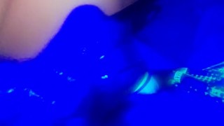 watching pornhub under blue light, extreme ball play #2