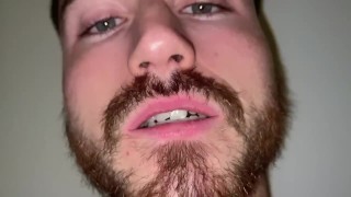 Macrophilia - vore teased by giant inside stoamch