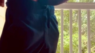 BBC Amazon Delivery Driver Public Stroke and Nut 