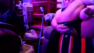 evening long sex play oil pocket pussy dildo in my ass