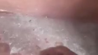 Masturbating in bathroom