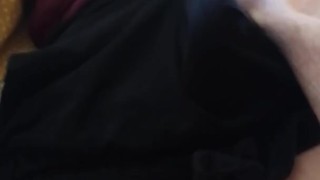 PJ Short Uncut Wank and Cum