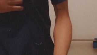 Watch me stroke my big black cock