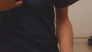 Watch me stroke my big black cock