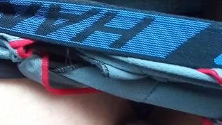 Petty Milf Driving Truck Let's Latino Guy Jerk Off To Her In Public Part 1