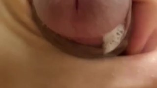 Cum on belly 