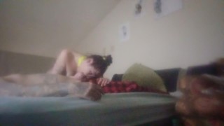 Texassunshynes, TexasBWC and pawg Sunshyne hard facefuck and anal ride!
