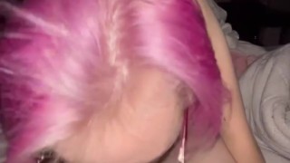 Pregnant Milf Sucking Cock