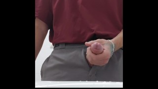 Uncut Cock So Hard I Had to Cum in Public @UncutAtNight