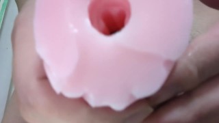 オナホコキ　オナホ視点