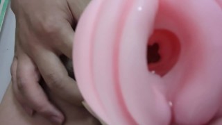 オナホコキ　オナホ視点