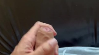 Hot guy gets horny while at sleepover😏