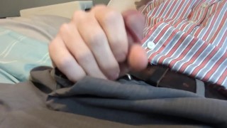 Solo cum all over office work clothes