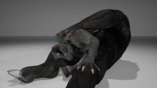 Monster Cock x Little Djablo 3D