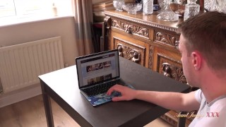 Aunt Judy's XXX - 49yo Stepmom Francesca Catches her Stepson Watching Porn