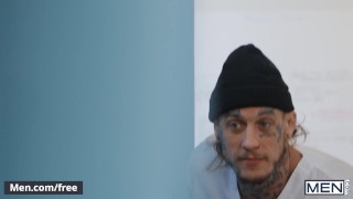 Men - Malik Delgaty Is A Muscular Top & His Cute Masseur Bo Sinn Wants To Try His Big Cock