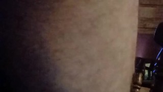 Sean fuckin himself with a cucumber while in a cock ring