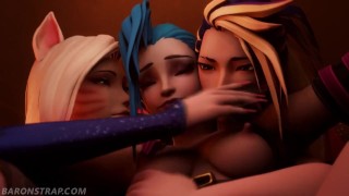 Queen Jinx and her Lesbian Harem