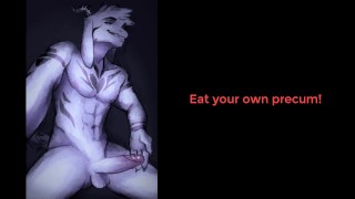 GAY JOI: Ralsei & Asriel GAY DOMINATION AND WORSHIP + Nippleplay