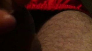 jacking with q tip in my piss hole