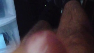 convulsive cumshot after hours of stroking